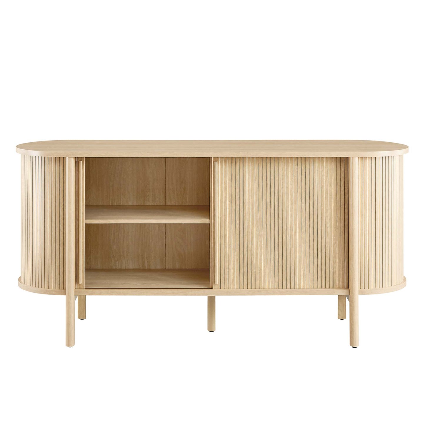 Cadence 63" Curved Sideboard by Furniture For America