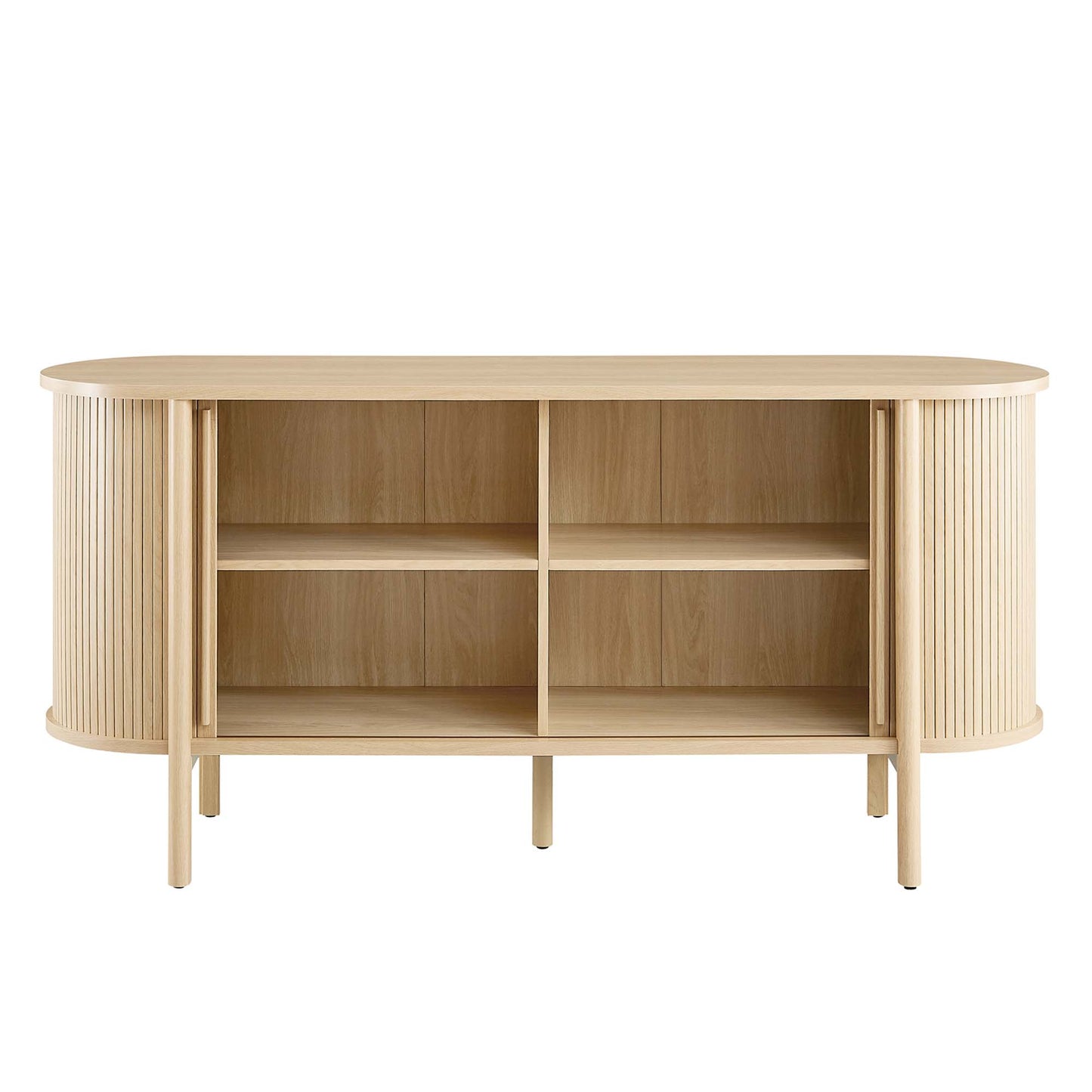 Cadence 63" Curved Sideboard by Furniture For America