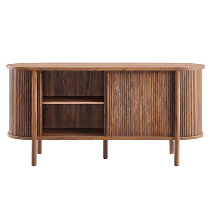 Cadence 63" Curved Sideboard by Furniture For America
