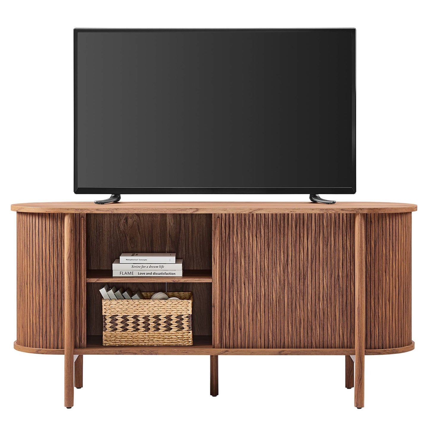 Cadence 63" Curved Sideboard by Furniture For America