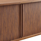 Marlon 63" Curved Sideboard in Walnut
