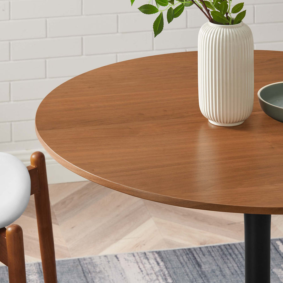Kinsale 40" Dining Table in Walnut Black
