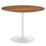 Kinsale 40" Dining Table in Walnut White