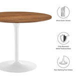 Kinsale 40" Dining Table in Walnut White