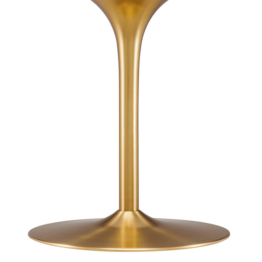 Kinsale 40" Dining Table in White Gold