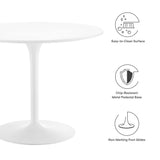 Kinsale 40" Dining Table in White White