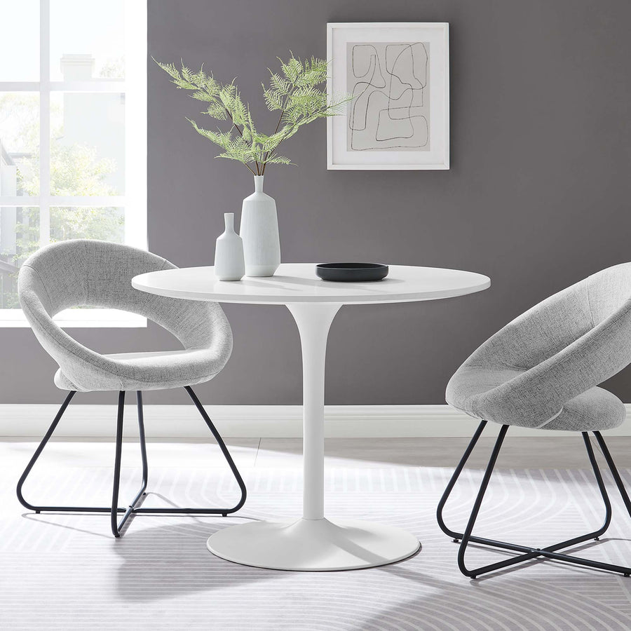 Kinsale 40" Dining Table in White White