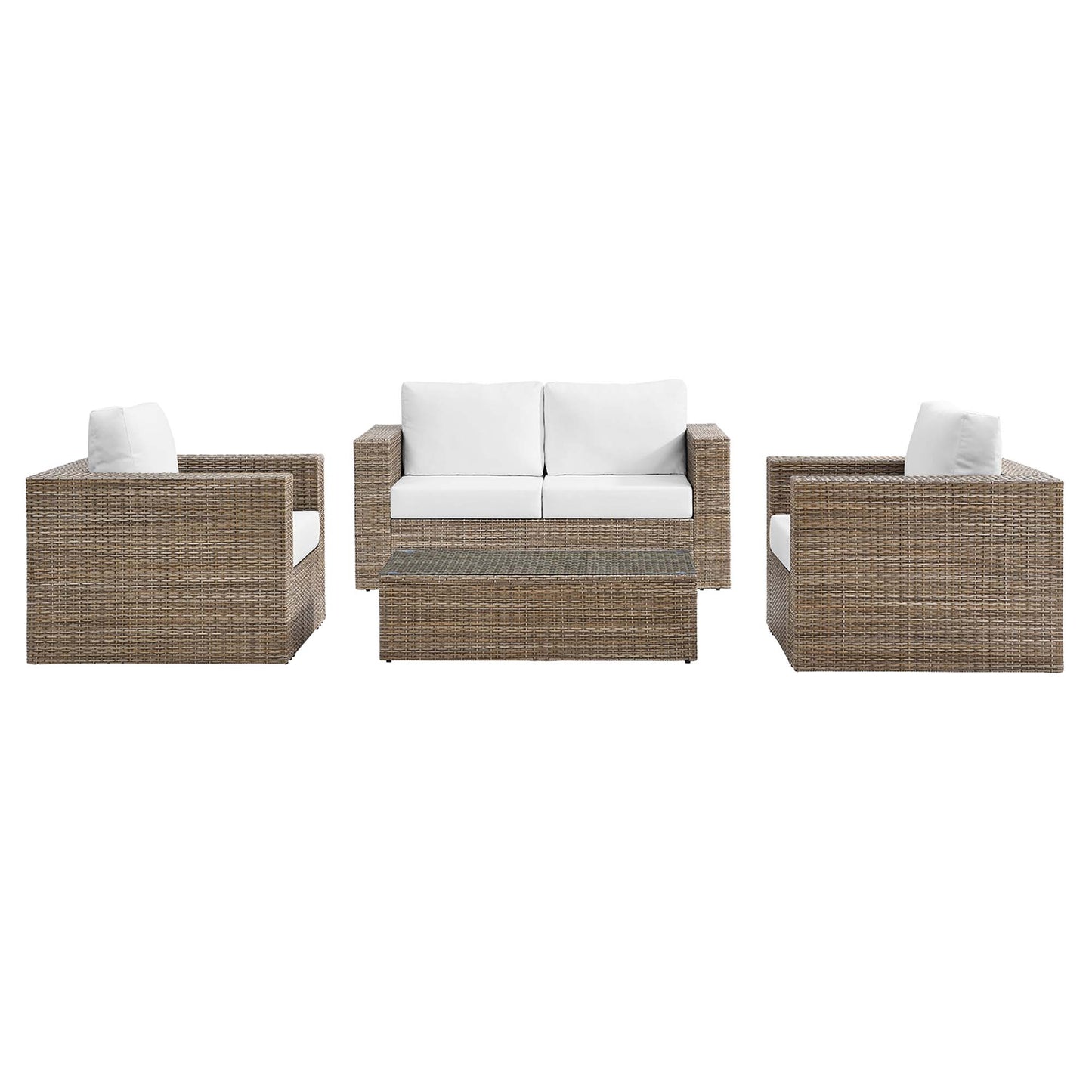 Convene 4-Piece Outdoor Patio Furniture Set by Furniture For America