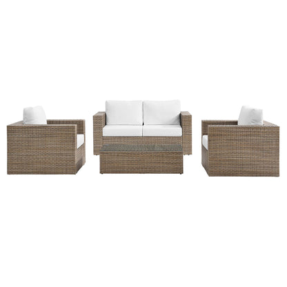 Convene 4-Piece Outdoor Patio Furniture Set by Furniture For America