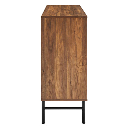Harper Chevron Sideboard in Walnut