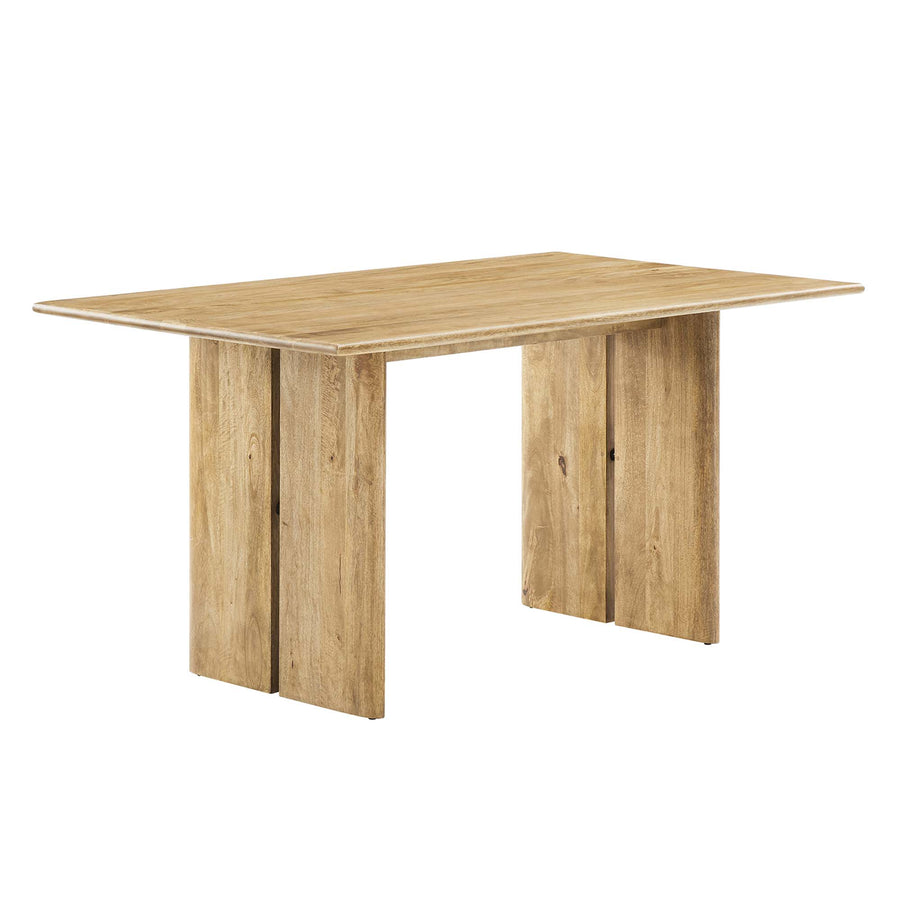 Ember 60" Wood Dining Table in Oak