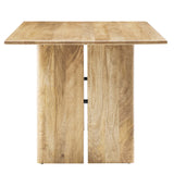 Ember 60" Wood Dining Table in Oak