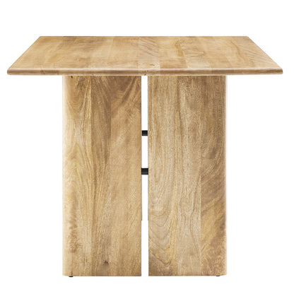 Amistad 60" Wood Dining Table by Furniture For America