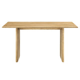 Ember 60" Wood Dining Table in Oak