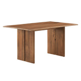 Ember 60" Wood Dining Table in Walnut