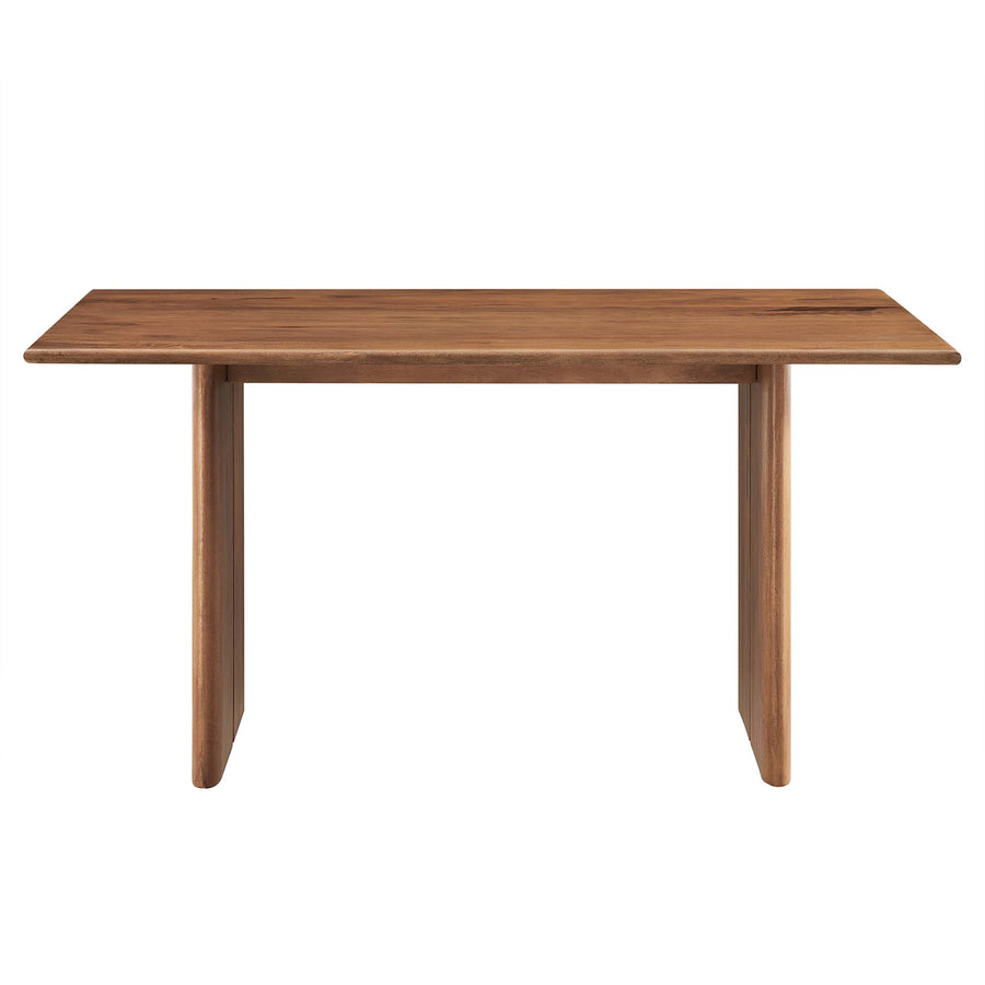 Ember 60" Wood Dining Table in Walnut