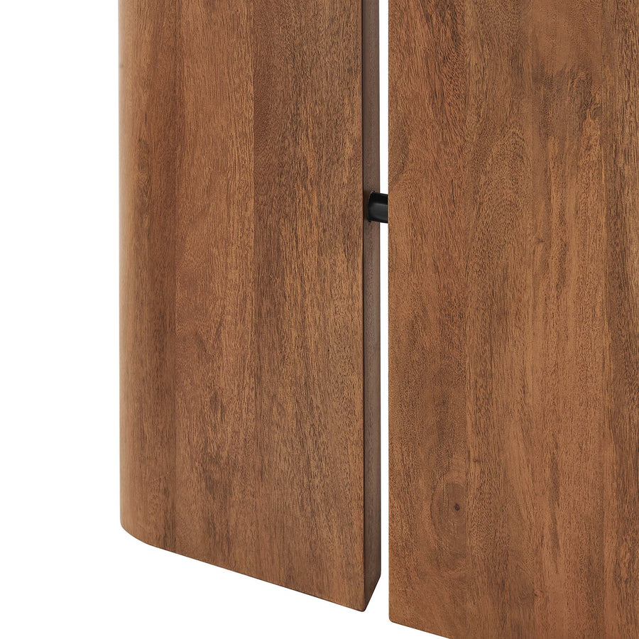 Ember 60" Wood Dining Table in Walnut