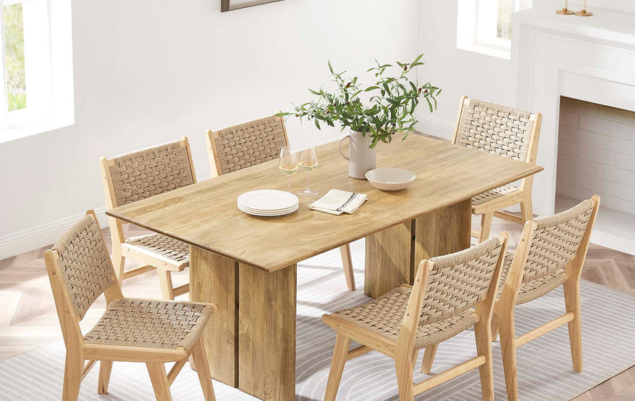 Ember 72" Dining Table in Oak