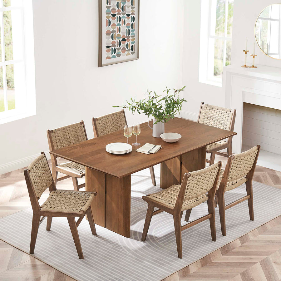 Ember 72" Dining Table in Walnut