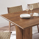 Ember 72" Dining Table in Walnut