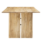Ember 86" Wood Dining Table in Oak