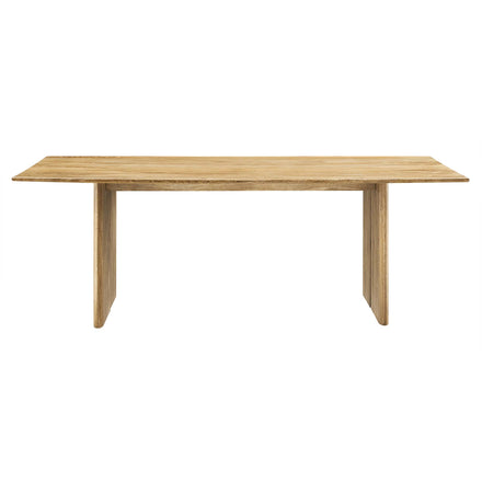 Amistad 86" Wood Dining Table in Oak