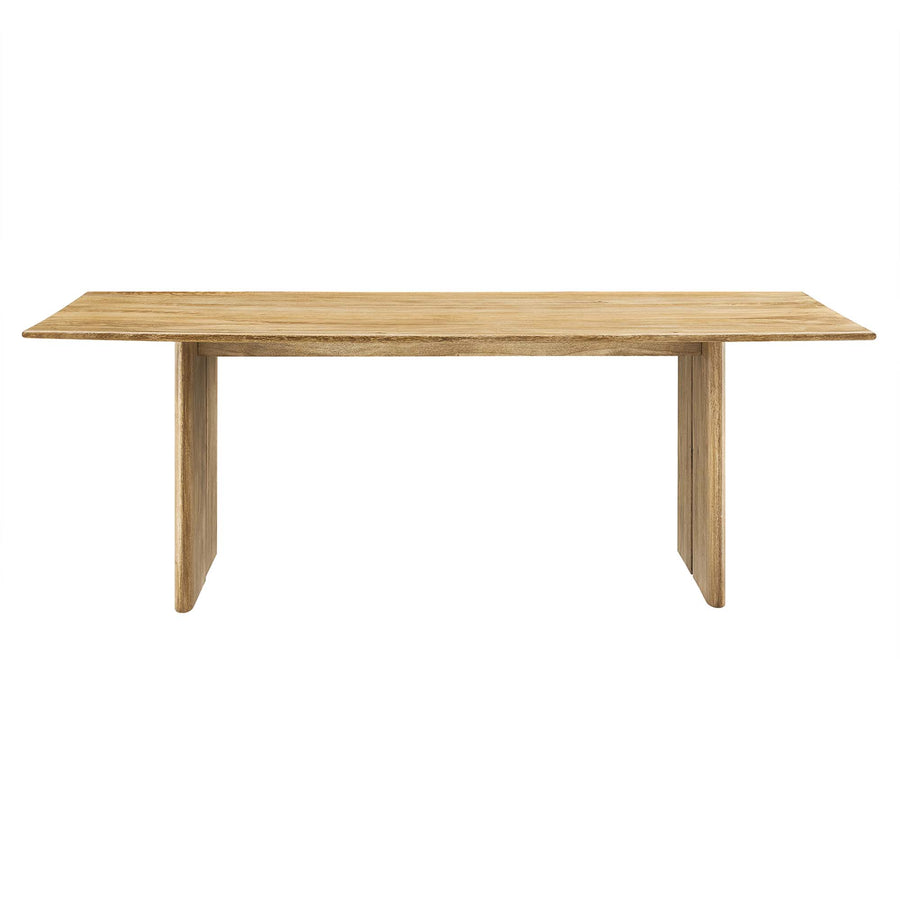 Ember 86" Wood Dining Table in Oak