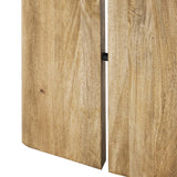 Ember 86" Wood Dining Table in Oak
