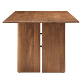 Ember 86" Wood Dining Table in Walnut