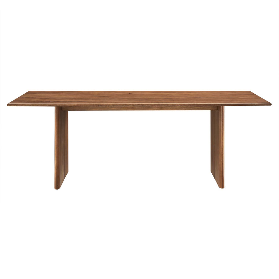 Ember 86" Wood Dining Table in Walnut