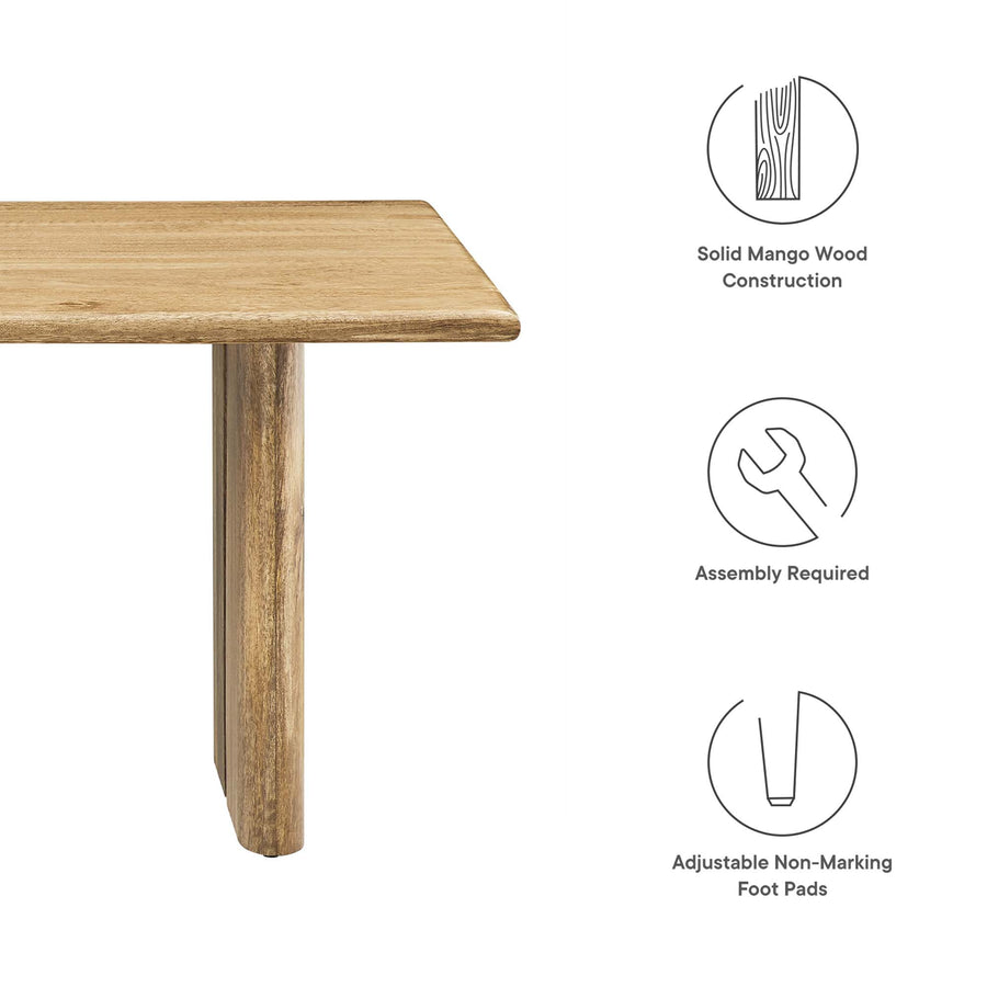 Ember Wood Coffee Table in Oak