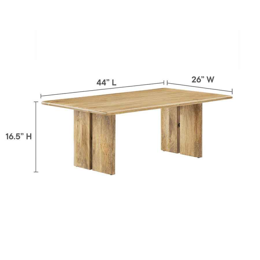 Ember Wood Coffee Table in Oak
