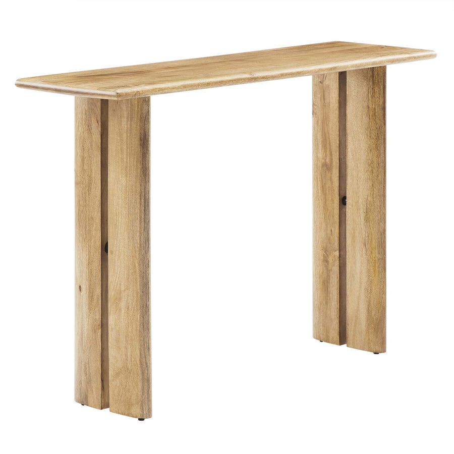 Ember Wood Console Table in Oak