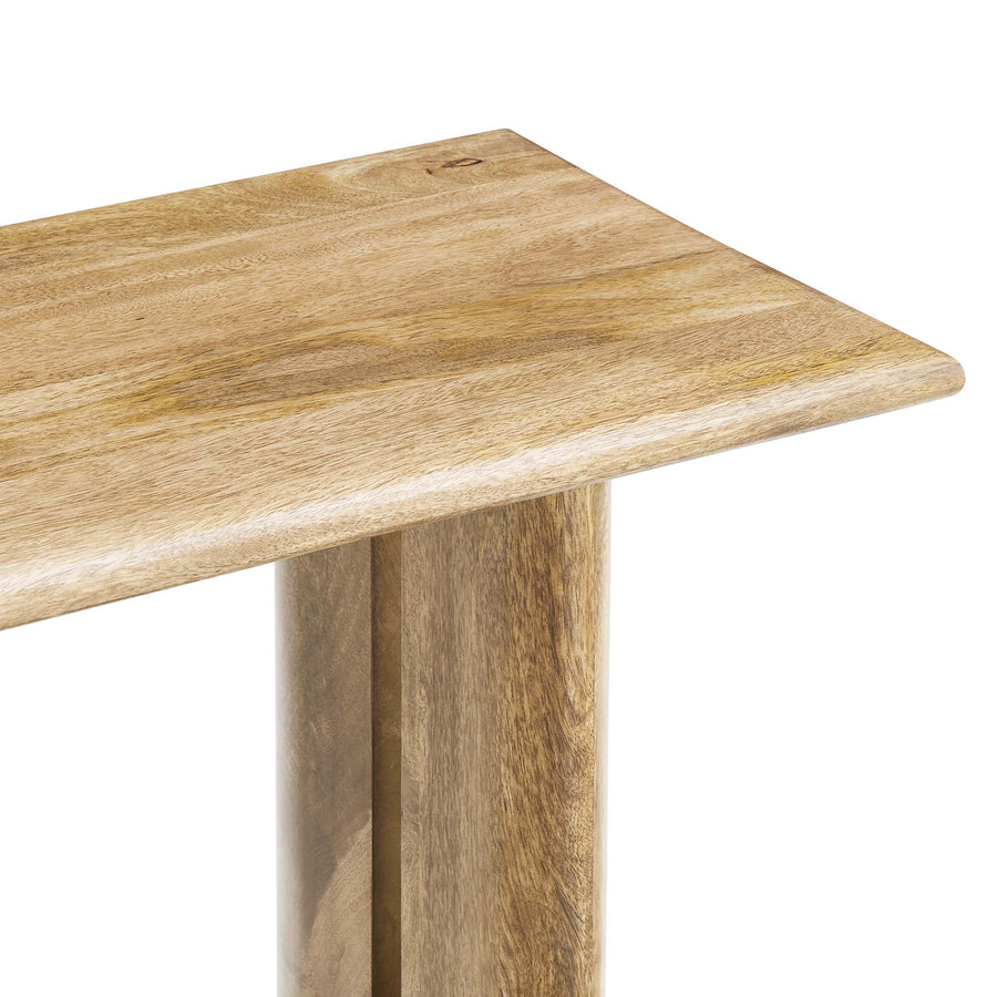 Ember Wood Console Table in Oak