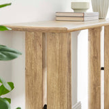 Ember Wood Console Table in Oak