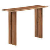 Ember Wood Console Table in Walnut