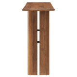 Ember Wood Console Table in Walnut