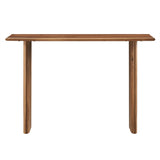 Ember Wood Console Table in Walnut
