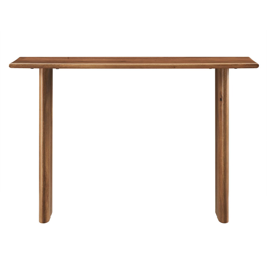 Ember Wood Console Table in Walnut