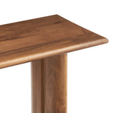 Ember Wood Console Table in Walnut
