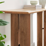 Ember Wood Console Table in Walnut