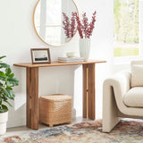 Ember Wood Console Table in Walnut