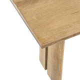 Ember 46" Wood Bench in Oak