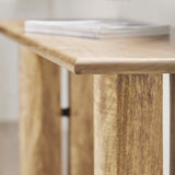 Ember 46" Wood Bench in Oak