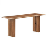 Ember 46" Wood Bench in Walnut