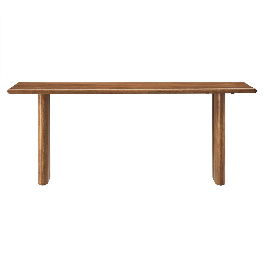 Ember 46" Wood Bench in Walnut