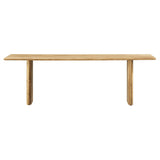Ember 58" Wood Bench in Oak
