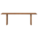 Ember 58" Wood Bench in Walnut