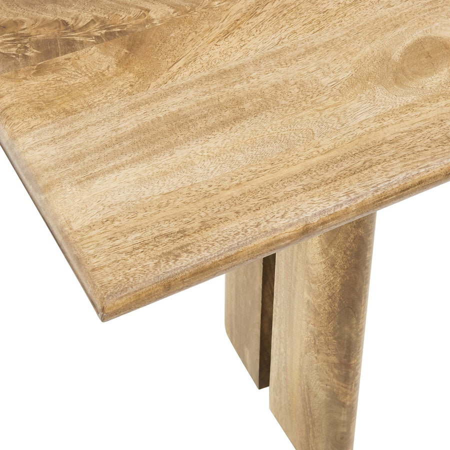 Ember 72" Wood Bench in Oak