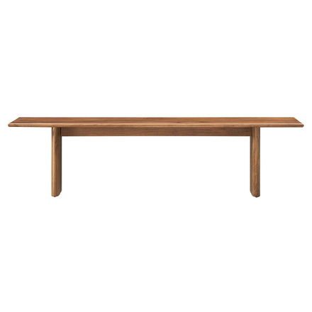 Amistad 72" Wood Bench in Walnut
